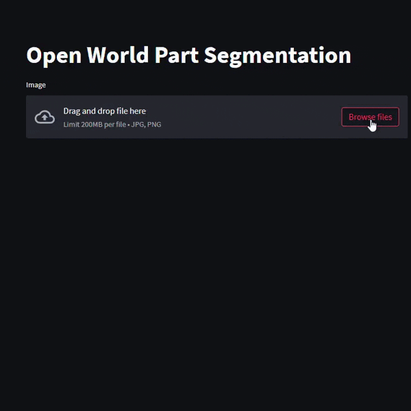Towards Open-World Segmentation of Parts | Daniel