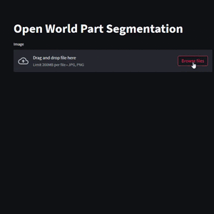 Towards Open-World Segmentation of Parts